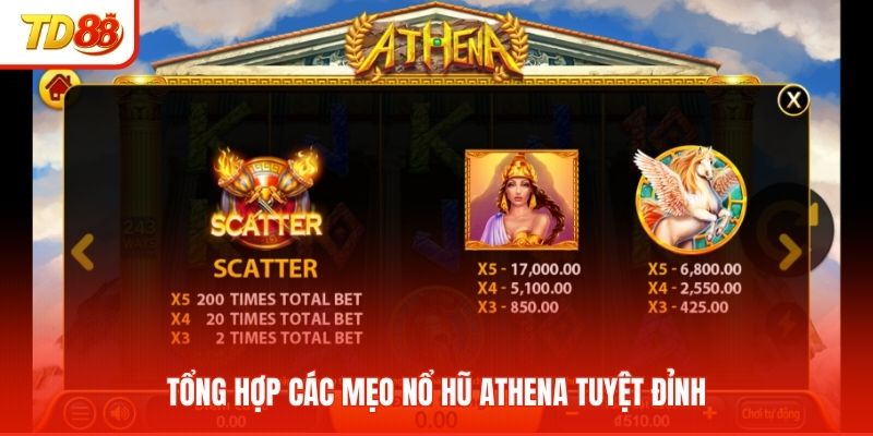 Tổng hợp các mẹo nổ hũ athena tuyệt đỉnh